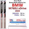 thumbnail image 1 of 2022 BMW M760Li xDrive Beam Blade Wipers (Set of 2), 1 of 3