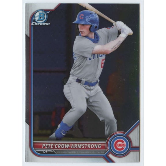 2022 BOWMAN CHROME PROSPECTS #BCP-102 PETE CROW-ARMSTRONG CHICAGO CUBS