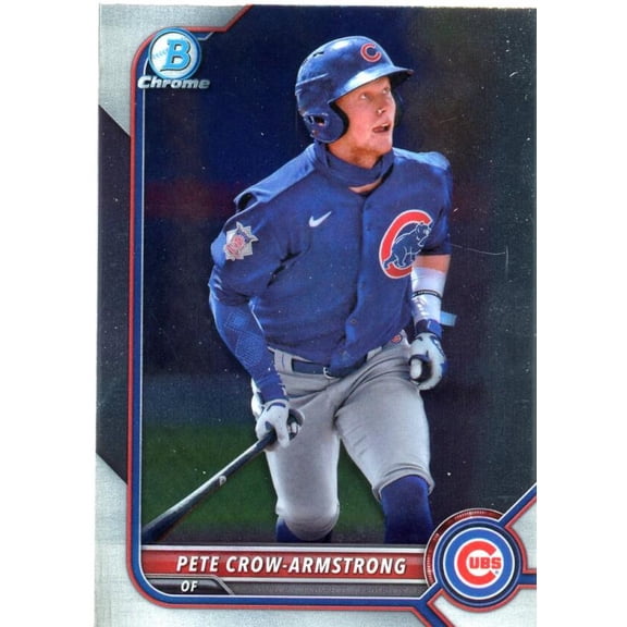 2022 BOWMAN CHROME PROSPECTS #BCP-198 PETE CROW-ARMSTRONG CHICAGO CUBS