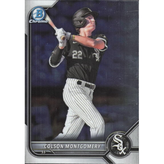 2022 BOWMAN DRAFT CHROME #BDC-54 COLSON MONTGOMERY CHICAGO WHITE SOX