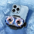 Backpack Mobile Phone Cooler 2 fan portable gaming radiator threespeed