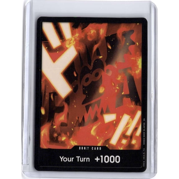 2022 Bandai One Piece Card Game DON!! English Trading Card