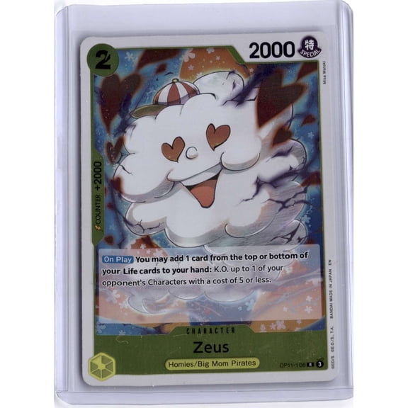 2022 Bandai One Piece Card Game Romance Dawn Zeus OP01-106 English Card