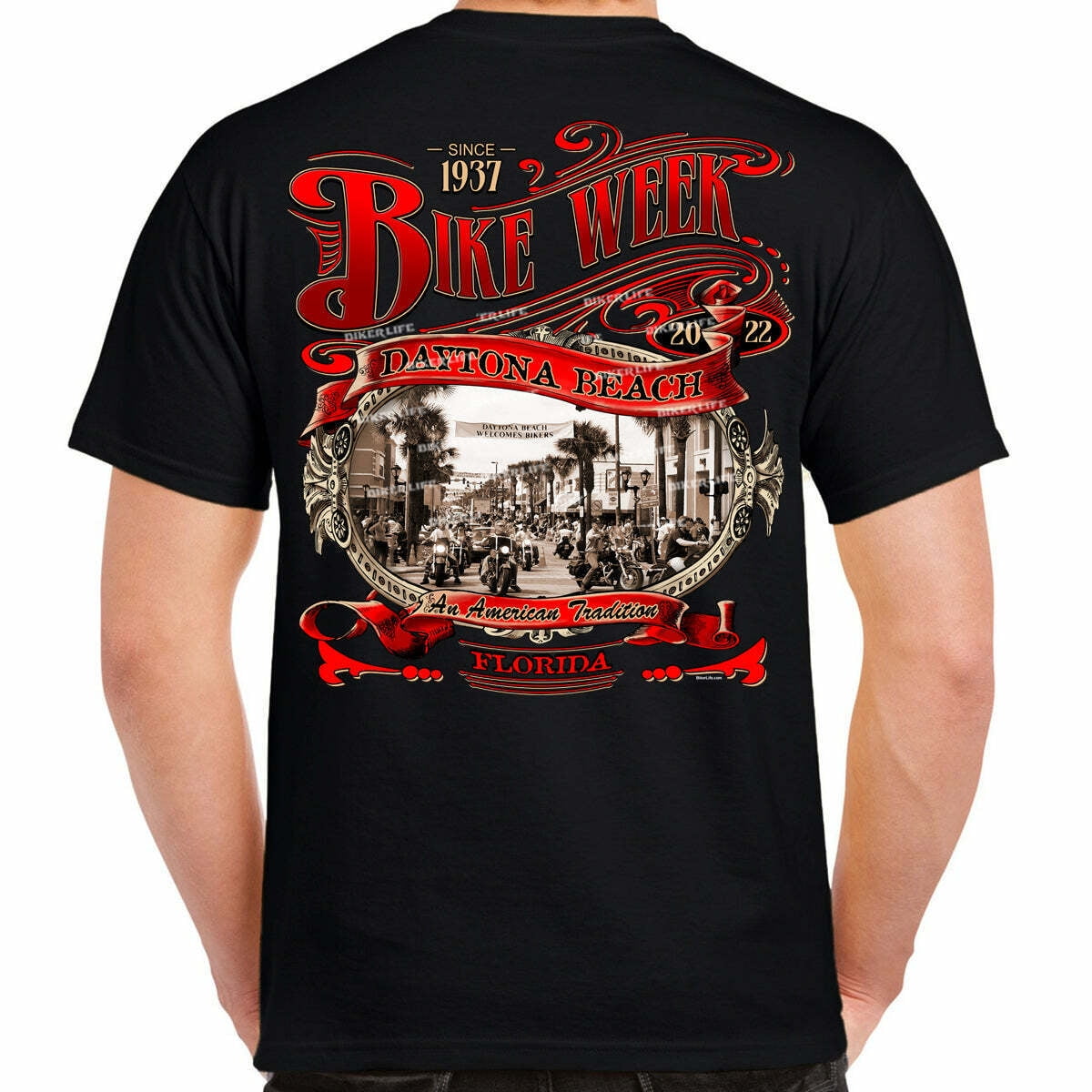 2022 Bike Week Daytona Beach Main Street Forever TShirt