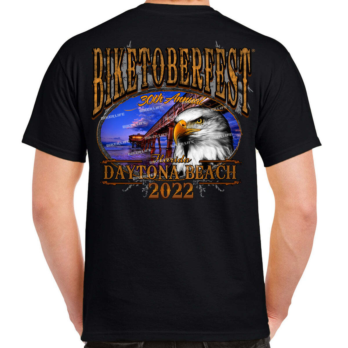2022 Biketoberfest Daytona Beach Eagle Beach TShirt