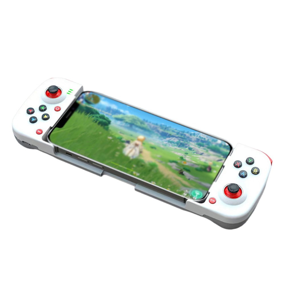 Mobile Phone Bluetooth Gamepad Joystick Controller,Dual Shock and Xbox  Wireless Gaming Controllers for iPhone/Android/PC/Mac/Switch,USB Wireless  Receiver,Turbo,Dual Vibration 