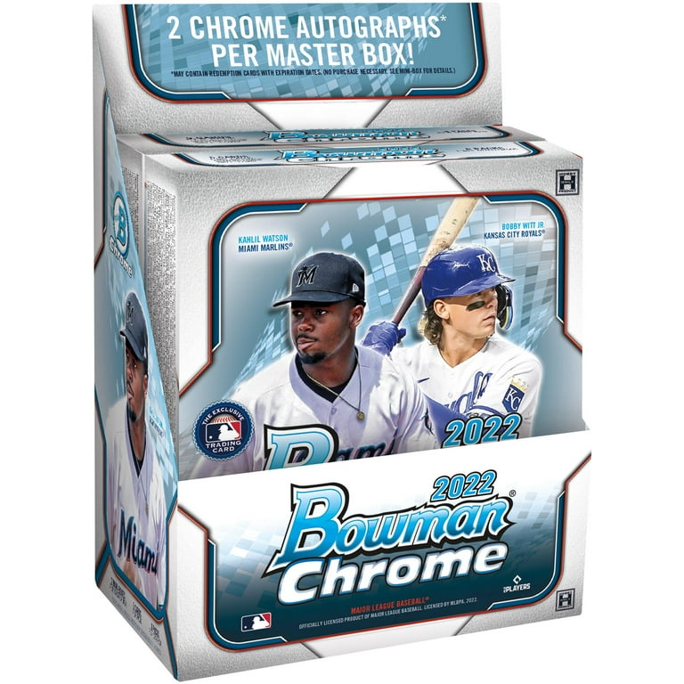 2022 Bowman Chrome Baseball Factory Sealed 12 Pack Master Hobby Box -  Fanatics Authentic Certified 