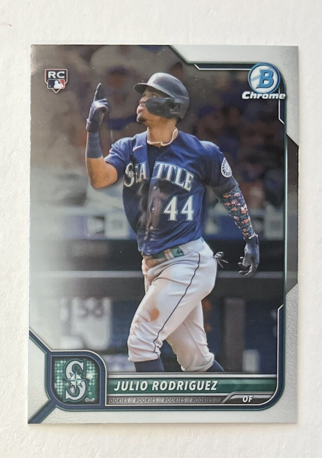 Julio Rodriguez Bowman Chrome