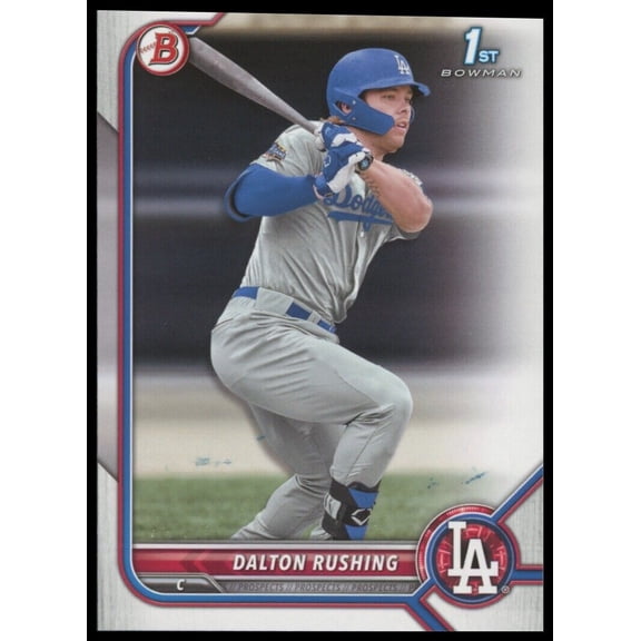 2022 Bowman Draft Dalton Rushing #BD-84 1st Bowman