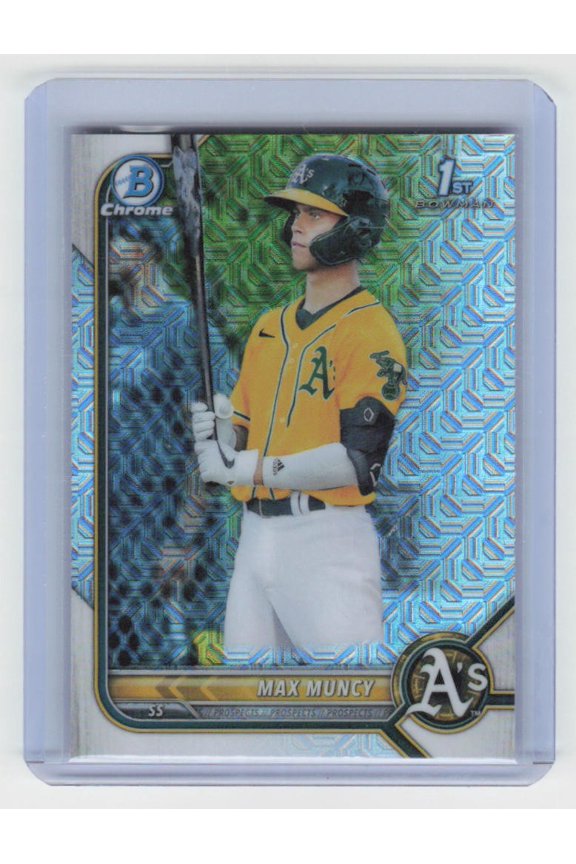 2022 Bowman Max Muncy #BCP-89 Chrome Prospects Mojo Refractors