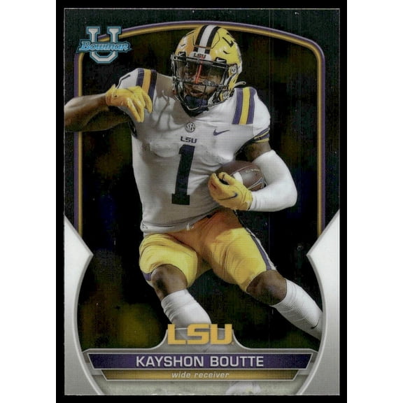 2022 Bowman University Kayshon Boutte #20