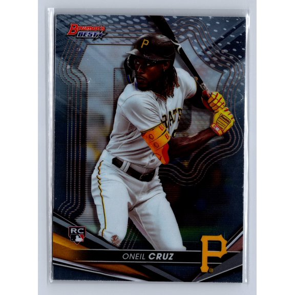 2022 Bowman's Best Oneil Cruz #36 RC Baseball Card Pittsburgh Pirates