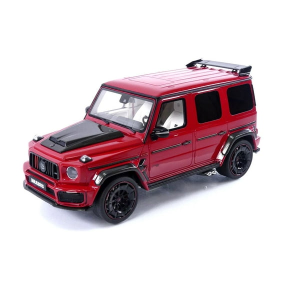 2022 Brabus 900 Rocket Edition Red with Carbon Hood 1/18 Model Car by GT Spirit