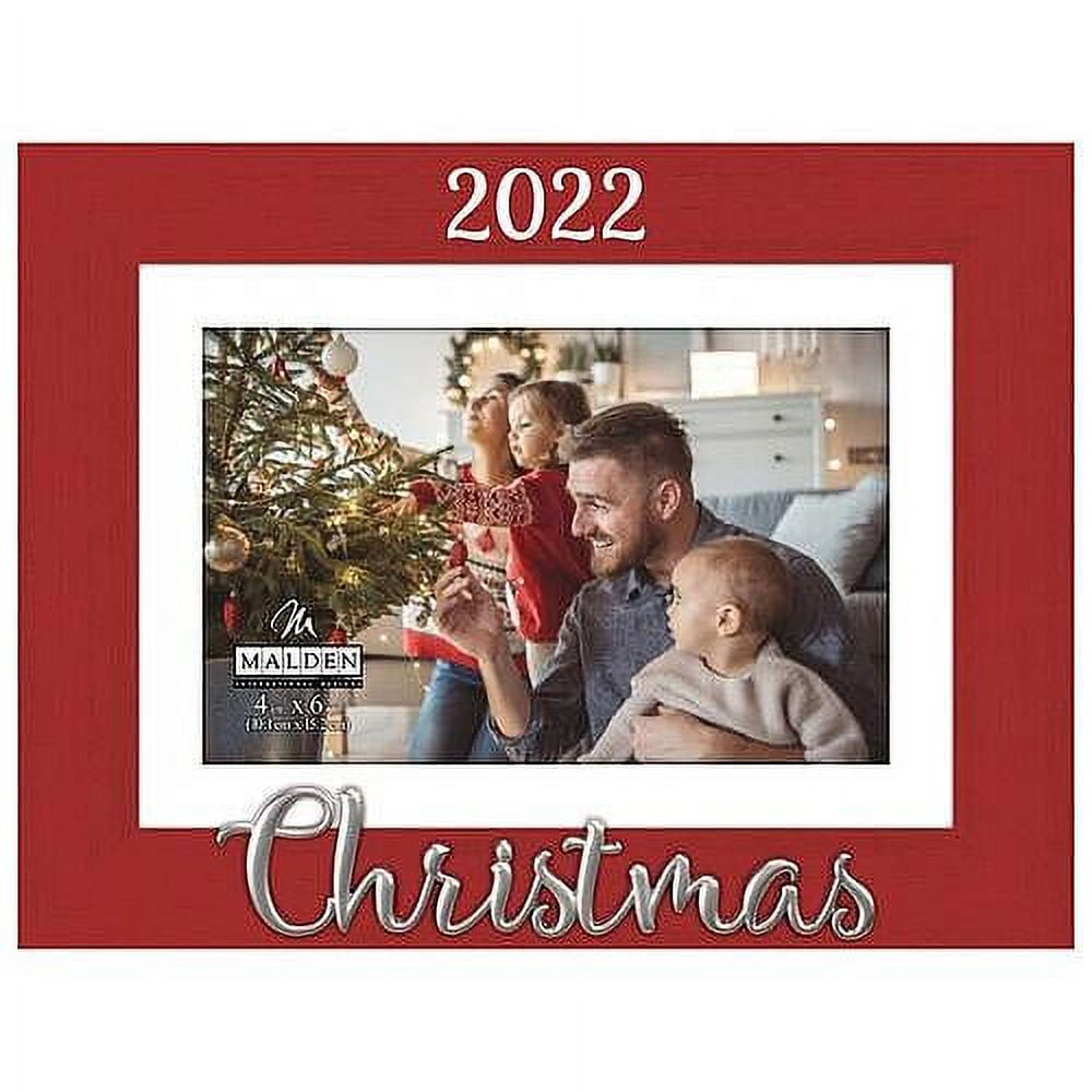 2022 CHRISTMAS 5x7 4x6 frame by Malden Design 4x6