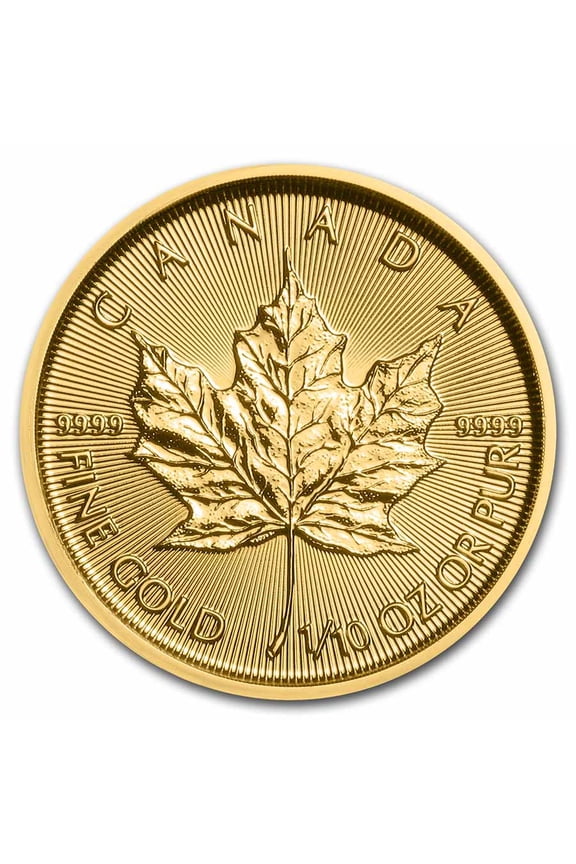 2022 Canada 1/10 oz Gold Maple Leaf BU