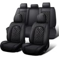 thumbnail image 1 of 2022 Car Seat Cover for Subaru Forester , Leather 5 Seats Full Set Scratch Resistant Beautify Interior, Black Car Seat Covers, Pet Car Seat Covers, 1 of 7
