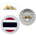 thumbnail image 1 of 2022 Chad 6 Gram World Landmarks - Thailand Bottle Cap Proof Silver Coin .999 Fine (in Cap), 1 of 5