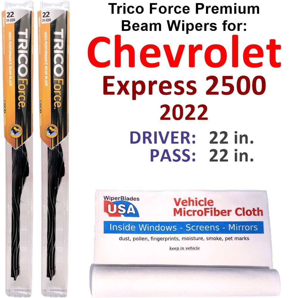 Terrific Chevy Express Wiper Blade Size Gallery
