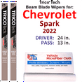 thumbnail image 1 of 2022 Chevrolet Spark Beam Blade Wipers (Set of 2), 1 of 3
