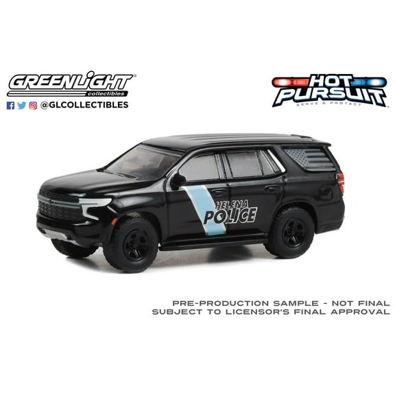 Greenlight 1:64 Hot Pursuit 2022 Chevrolet Tahoe Police Alabama Hobby Exclusive