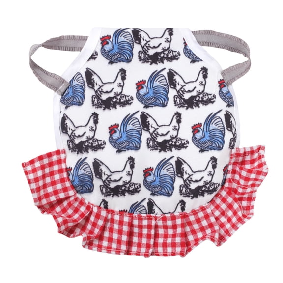 2022 Chicken Saddle Apron for Hens, Adjustable Elastic Straps, Poultry Feather Protection, Stylish Rooster Print, Prevents Pecking, Comfortable and Durable End-of-Season Clea-rance Discounts