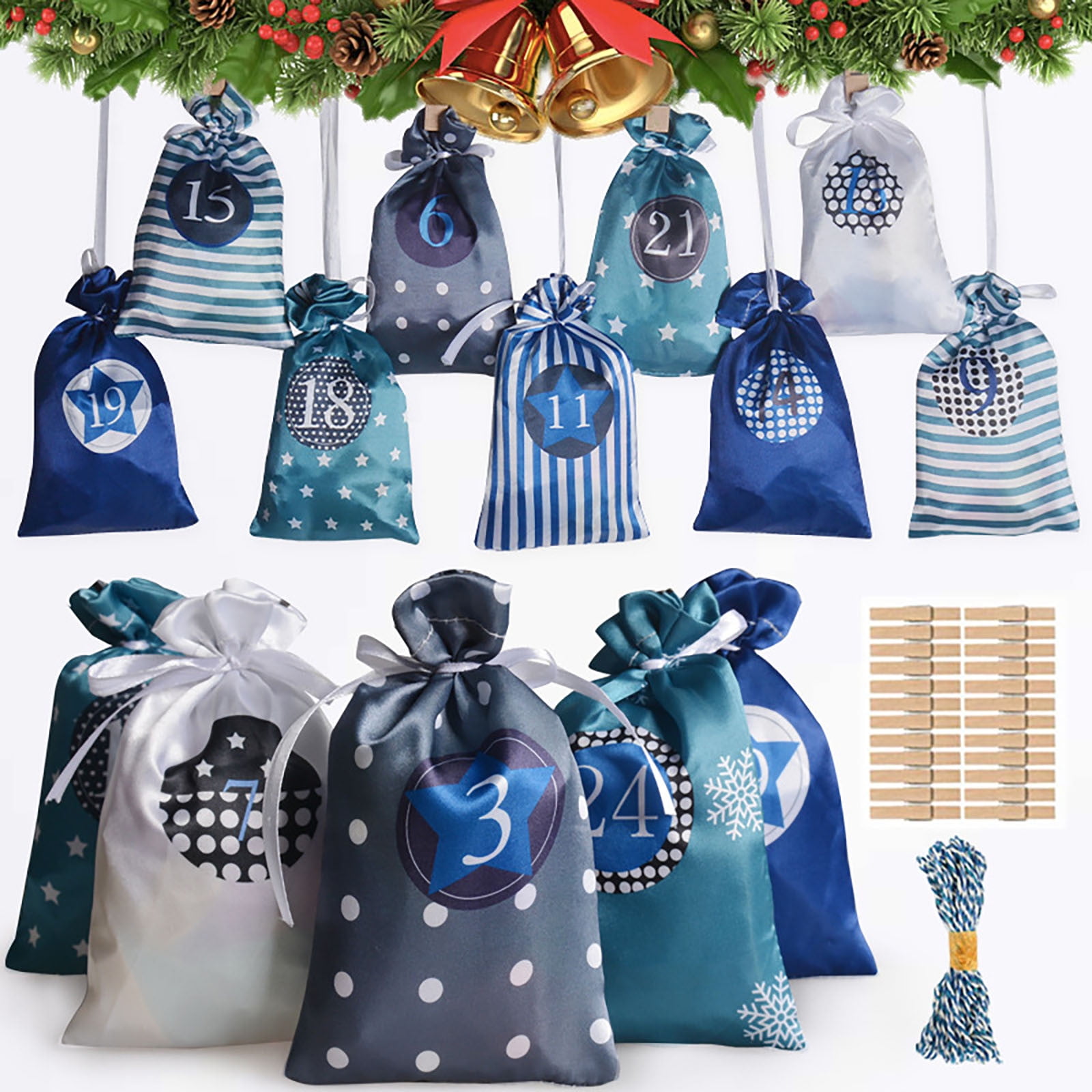 2022 Christmas Advent Advent Calendar 2024 Calendar Bag 24 Christmas