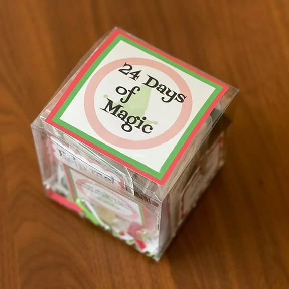 2022 Christmas Countdown Set 24/30 Days Holiday Advent Calendar Festive for Family Events and Celebrations