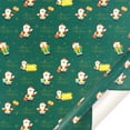 2022 Christmas Wrapping Paper Retro Gift Wrapping Paper Holiday Party
