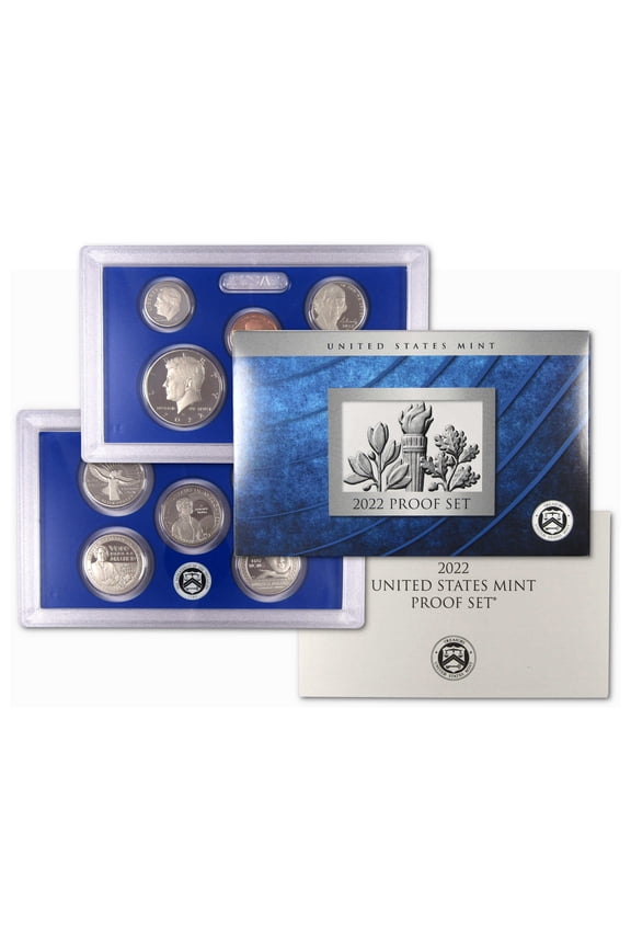 2022 Clad Proof Set U.S. Mint Original Government Packaging OGP COA