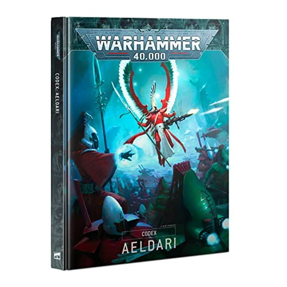 Pre-Owned 2022 Codex Aeldari 9th Edition Book Warhammer 40K Paperback