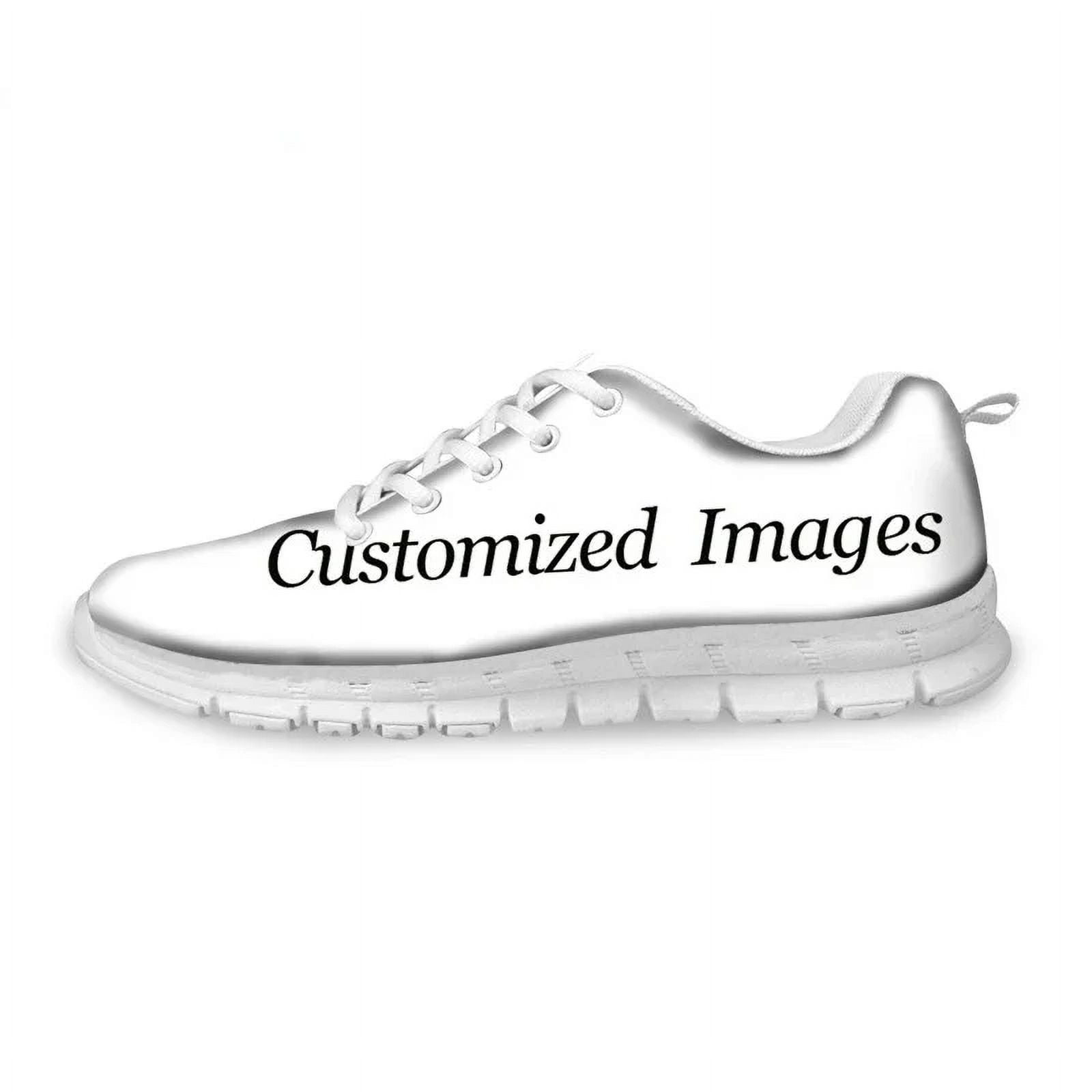 2022 Cute White Paw Print Women Sneakers Breath Pet Dog Footprint