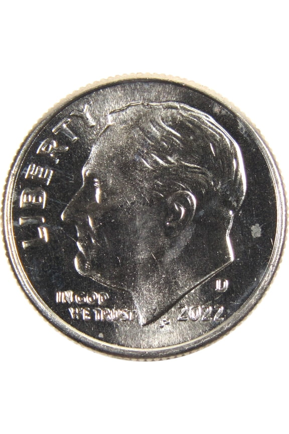 2022 D Roosevelt Dime BU Uncirculated Clad 10c Coin