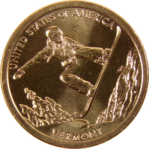 2022 D Snowboarding American Innovation Dollar Uncirculated $1 Coin