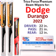 thumbnail image 1 of 2022 Dodge Durango Performance Beam Wipers (Set of 3) w/Rear Wiper, 1 of 3