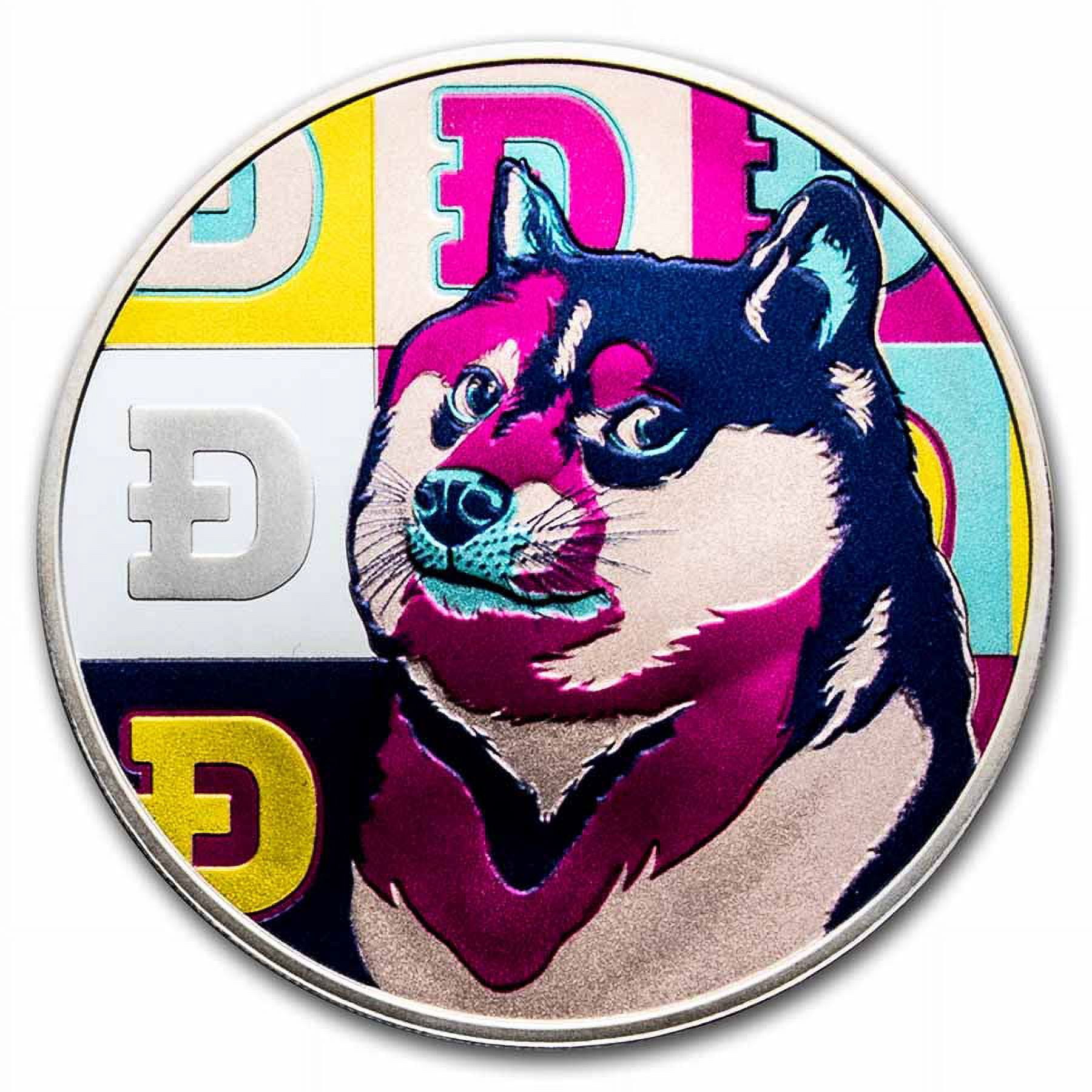 2022 Dogecoin United Crypto States 1 oz Proof Silver Coin - Walmart.com