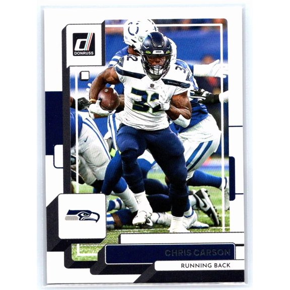 2022 Donruss Chris Carson #33