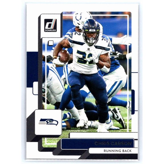 2022 Donruss Chris Carson #33