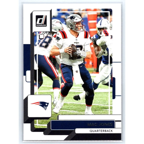 2022 Donruss Mac Jones New England Patriots #134 Football Card