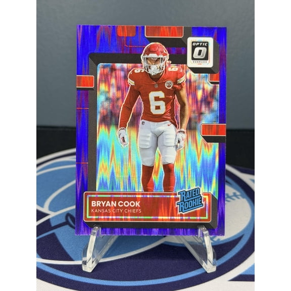 2022 Donruss Optic Bryan Cook #272 Purple Shock RC
