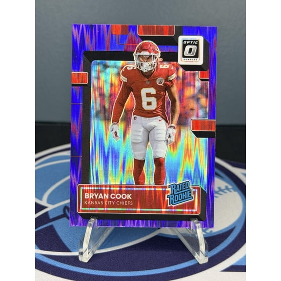 2022 Donruss Optic Bryan Cook #272 Purple Shock RC