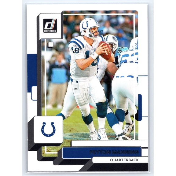 2022 Donruss Indianapolis Colts Peyton Manning #57 Near Mint Football Card