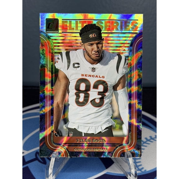 2022 Donruss Elite Series ES-2 Tyler Boyd Cincinnati Bengals Football Card