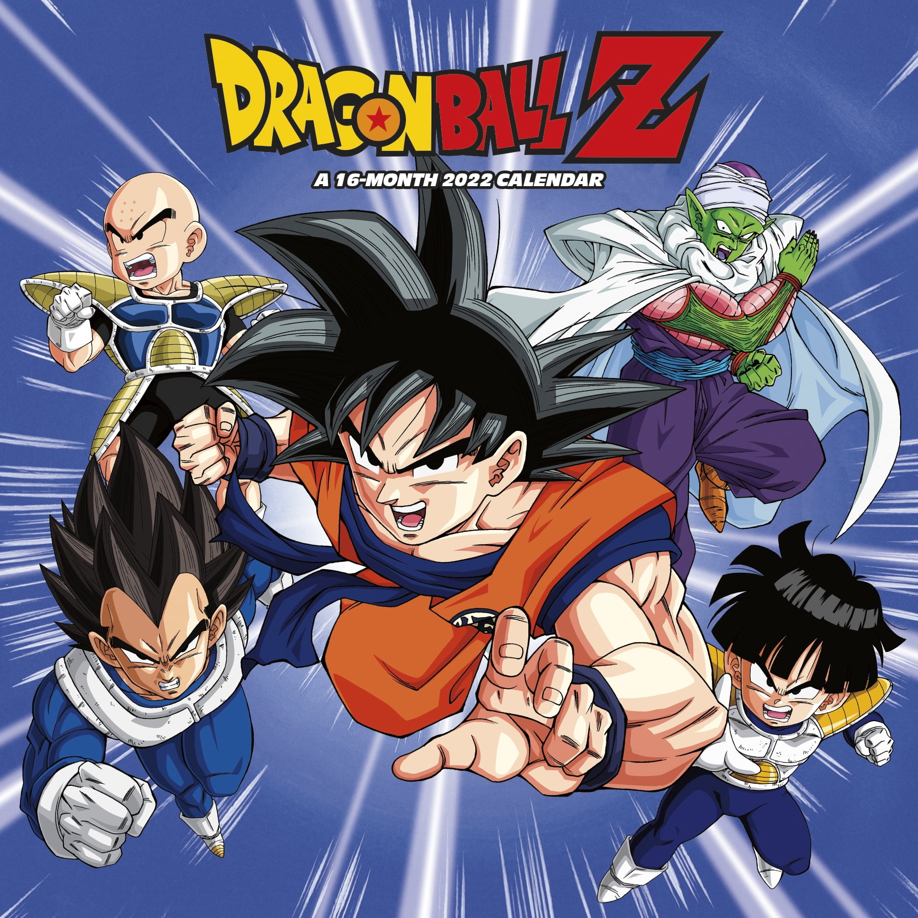 Trends International 2023 Dragon Ball Z Wall Calendar