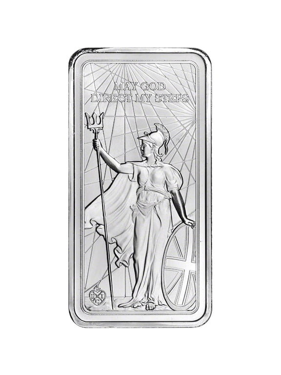 2022 East India Company St Helena Britannia 10 oz Silver Bar - Sealed