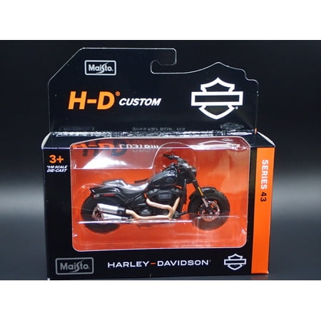 2022 FAT BOB 114 HARLEY DAVIDSON MOTORCYCLE MAISTO SERIES 43 1/18 DIECAST MODEL