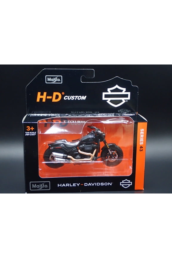 2022 FAT BOB 114 HARLEY DAVIDSON MOTORCYCLE MAISTO SERIES 43 1/18 DIECAST MODEL