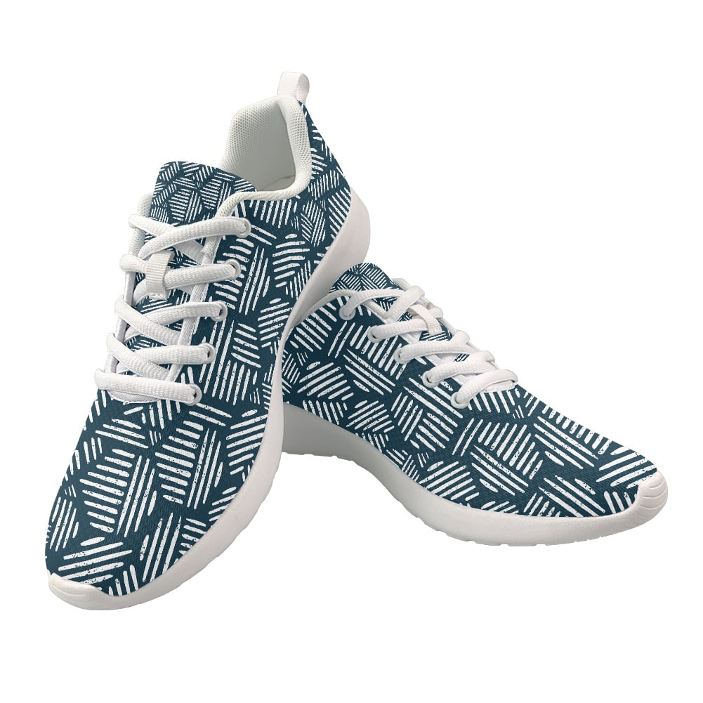 2022 Fashion New Breathable Running Shoes Men Women Sneakers Geometric
