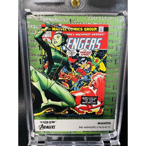 2022 Fleer Ultra Avengers Mantis 1st Appearance Trading Card FA-7 Marvel Upper Deck