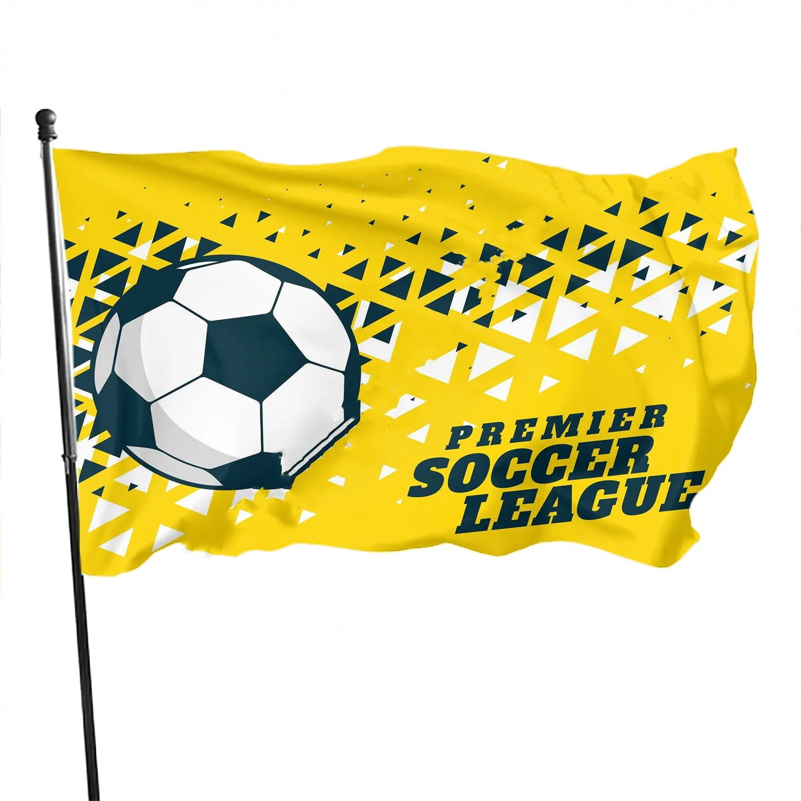 2022 Football Ball Flying Flag Garden Yard House Vivid Color Flags