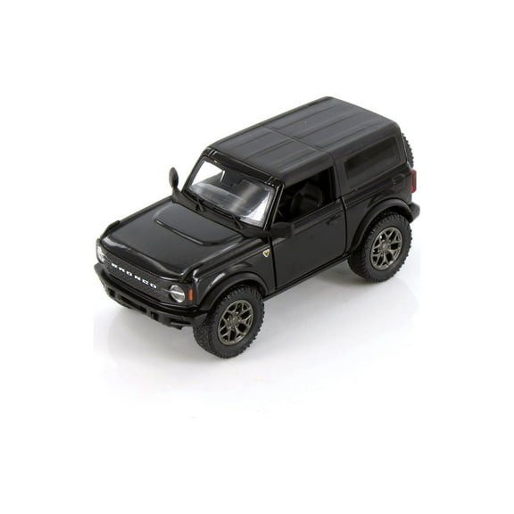2022 Ford Bronco Closed Top, Black - Kinsmart 5438DA/B - 1/34 Scale Diecast Model Car
